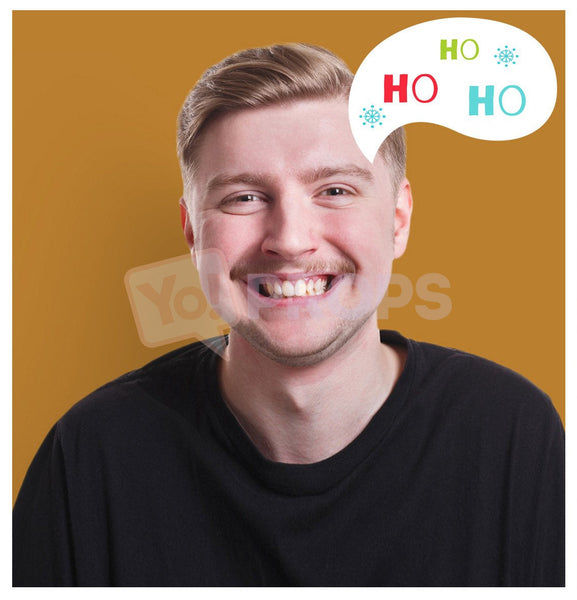 Ho Ho Ho Speech Bubble