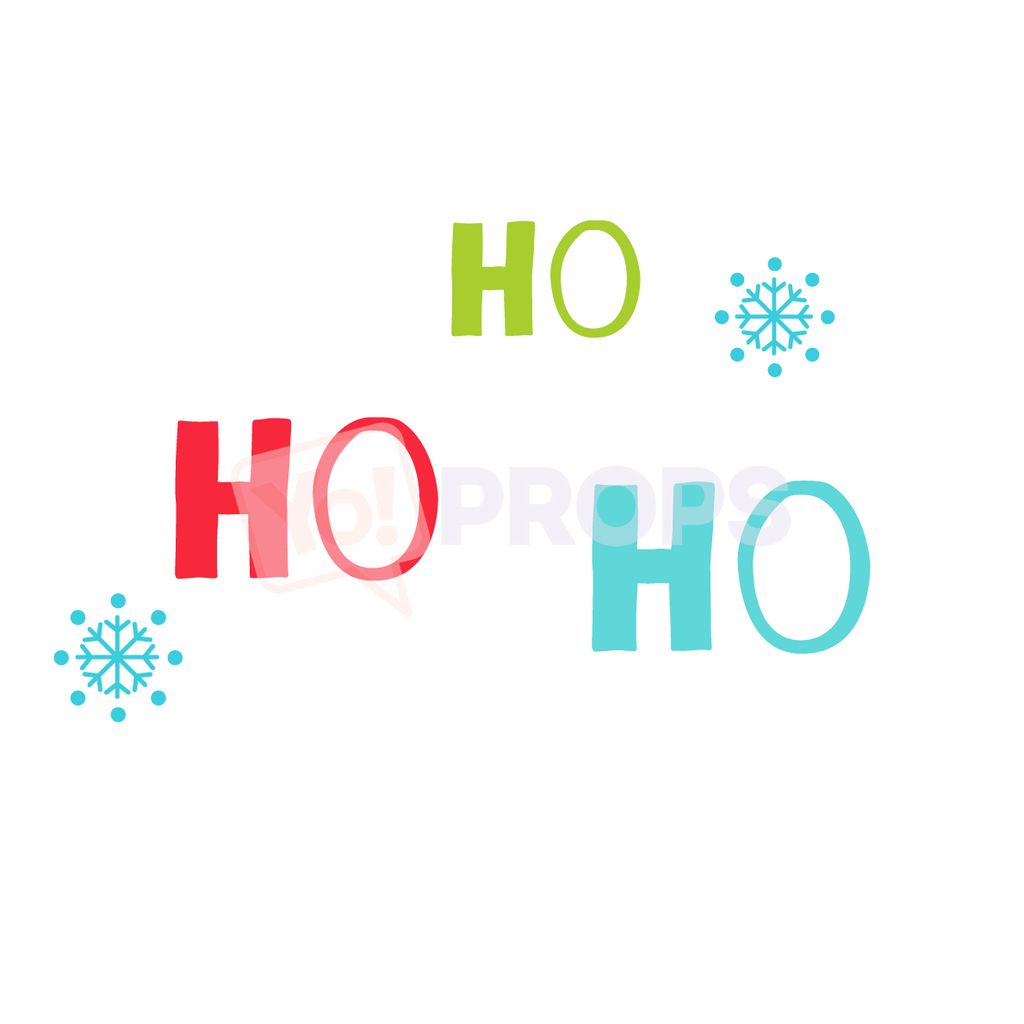 Ho Ho Ho Speech Bubble