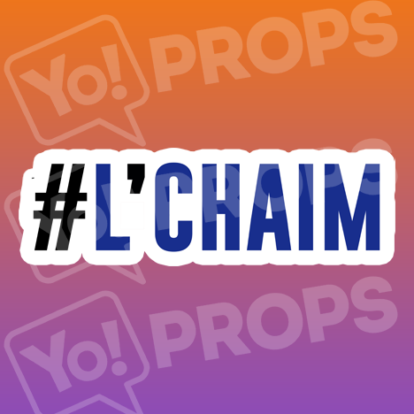 #L'Chaim Hashtag