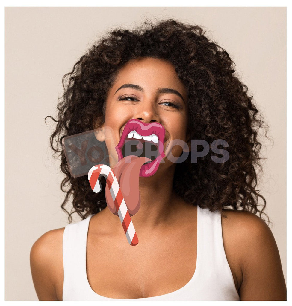 Licking Candy Cane