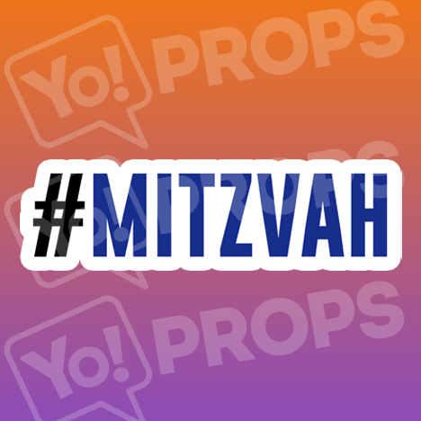 #Mitzvah Hashtag