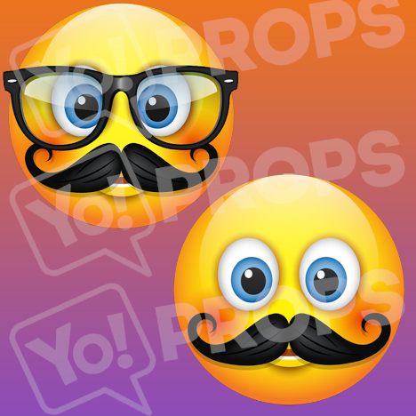 Mustache Emoji