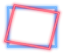 Blue & Red Neon Rectangle 2