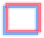 Blue & Red Neon Rectangle 3