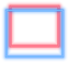 Blue & Red Neon Rectangle 4