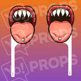 Original Mouth On A Stick - Tongue Piercing