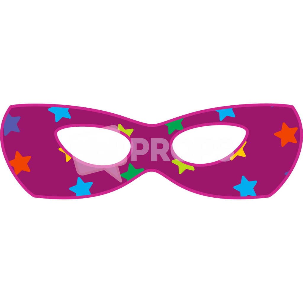 Pink Star Mask