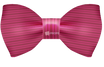 Pink Striped Bowtie