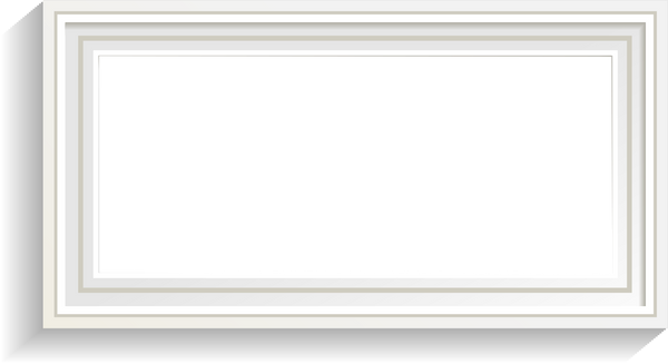 White Rectangle Frame