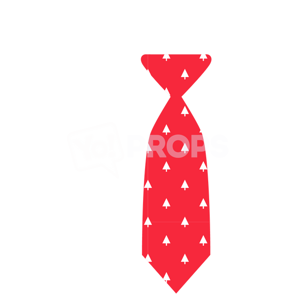 Red Christmas Tie