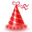 Red Party Hat