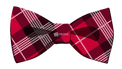 Red Plaid Bowtie