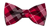 Red Plaid Bowtie