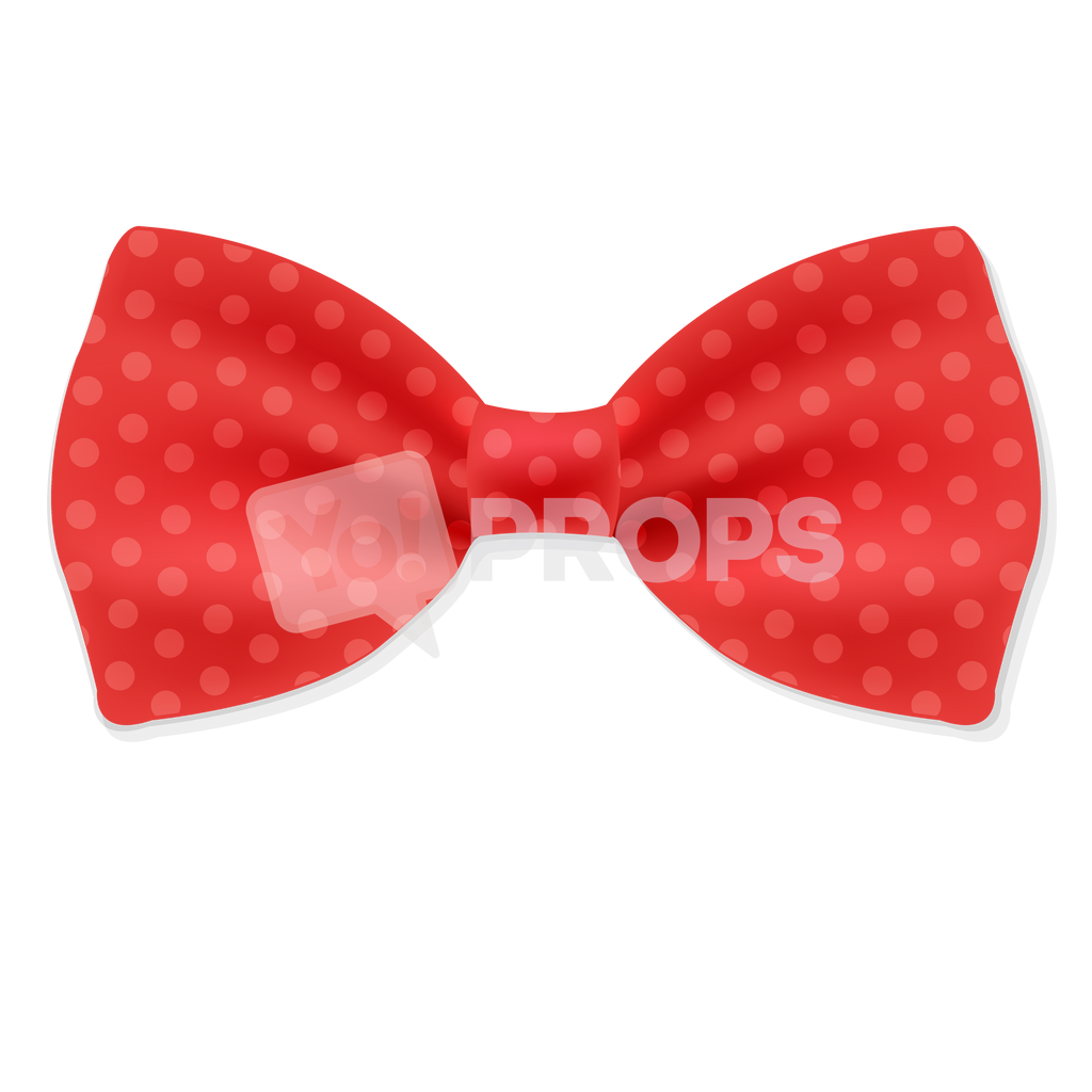 Red Polka Dot Bowtie 1