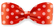 Red Polka Dot Bowtie