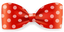 Red Polka Dot Bowtie