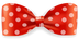Red Polka Dot Bowtie