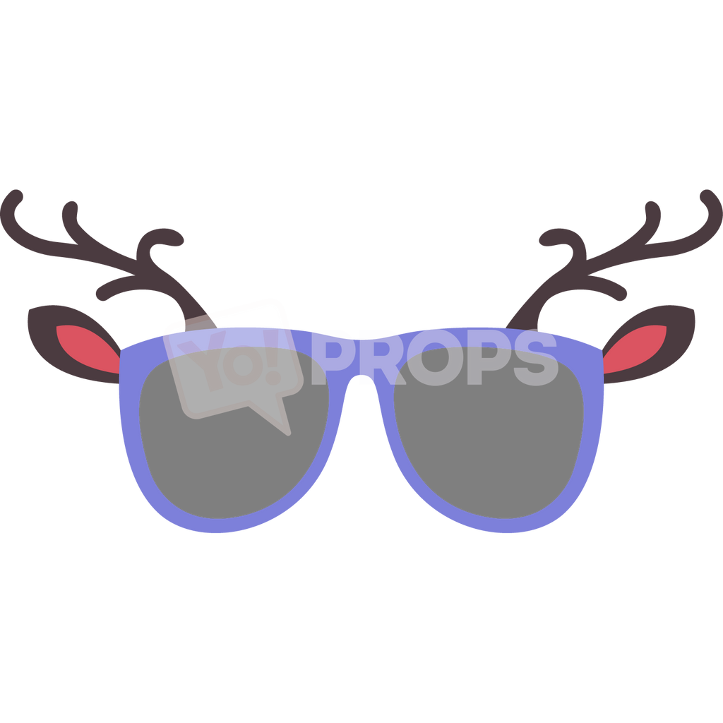 Reindeer Glasses