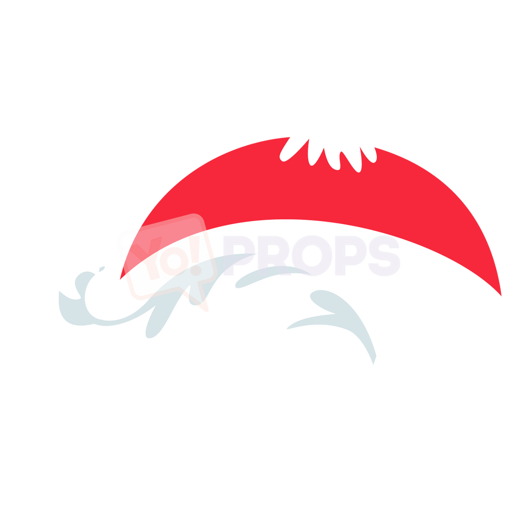 Santa Hat with Hair