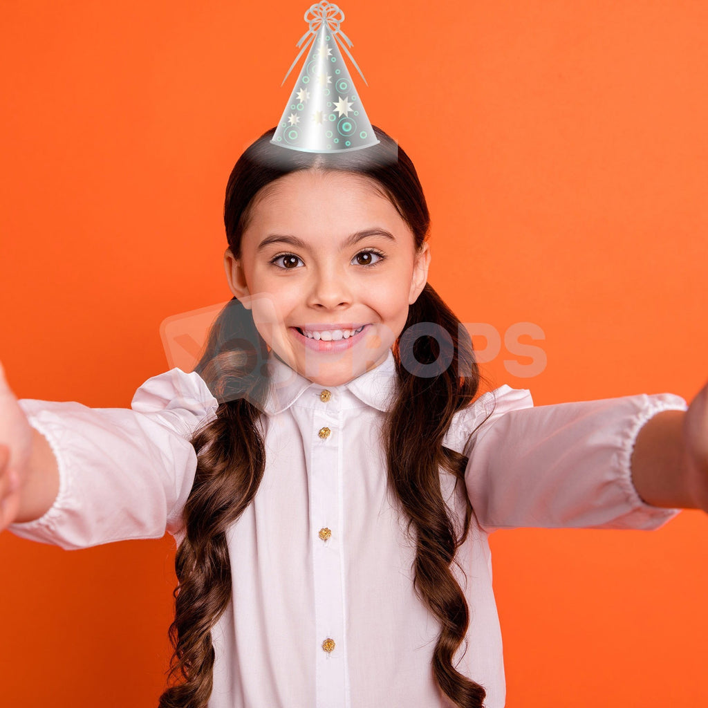 Silver Party Hat