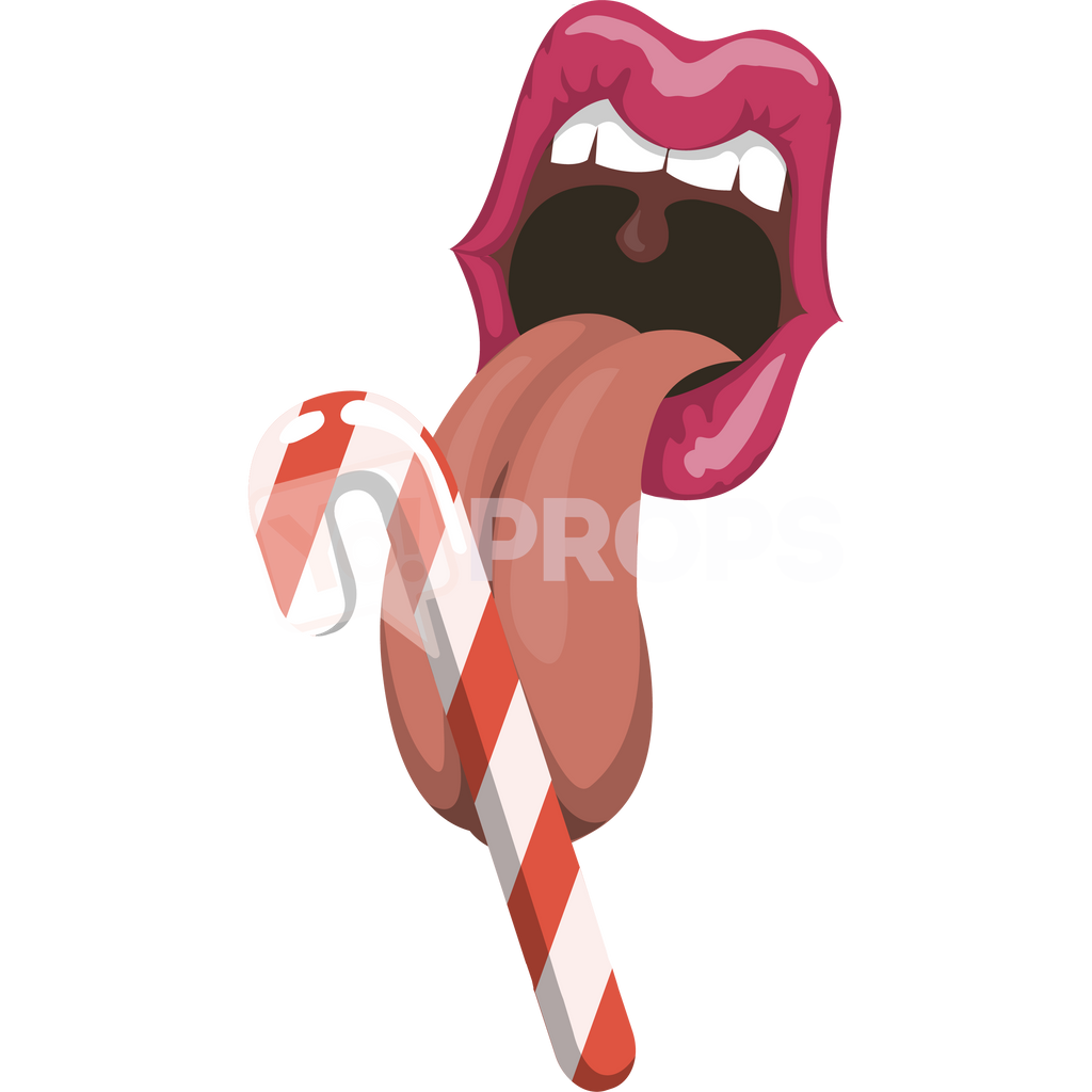 Licking Candy Cane