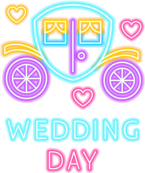 Wedding Day Neon