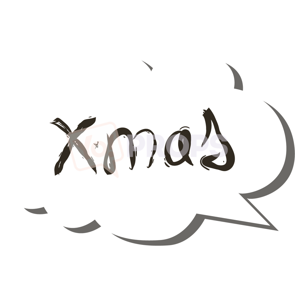 Xmas Speech Bubble