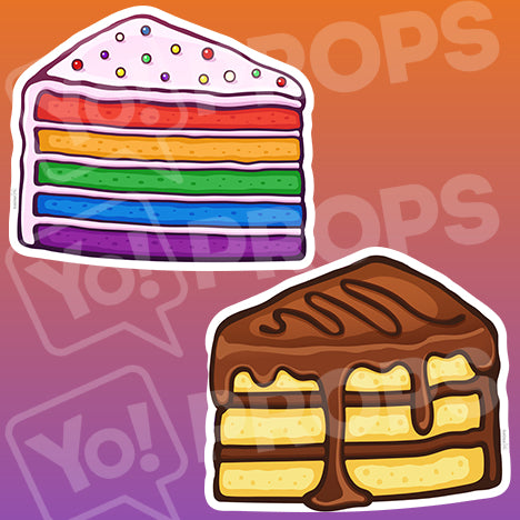 Sweets Prop – Chocolate/Rainbow Cake