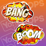 Superhero Action 2.0 Prop - Bang / Boom