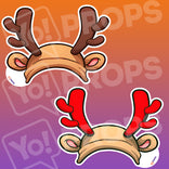Holiday/Christmas Wearable Prop - (Reindeer Antlers)