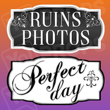 Classy Wedding Prop – Ruins Photos / Perfect Day