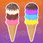 Food 2.0 Prop - 3 scoop Cone