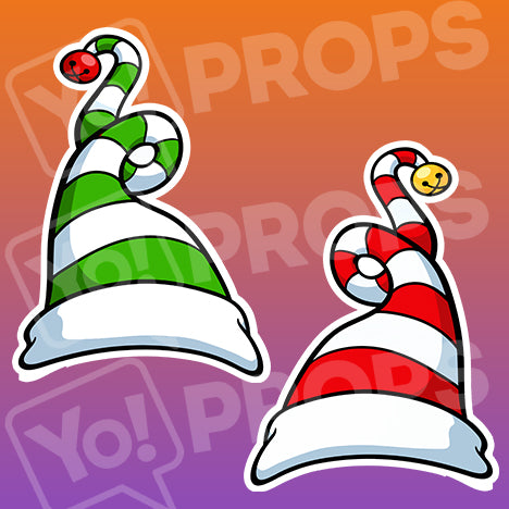 The Holiday/Christmas Wearable Prop - (Sock Hat)