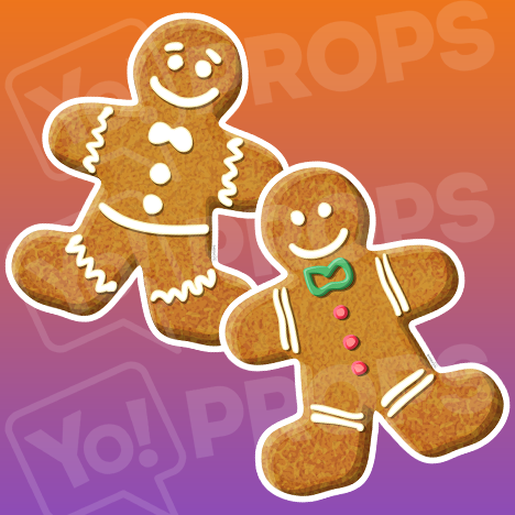 The Holiday/Christmas 3.0 Prop - (Gingerbread Man Prop)