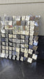 Shiny Silver Shimmer Wall - FREE WORLDWIDE SHIPPING!!