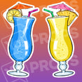 Drinking 2.0 Prop – Pina Colada Glass