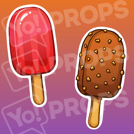 Sweets Prop – Popsicle/Crunch Bar