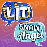 Holiday/Christmas 3.0 Prop - (LIT/Snow Angel)