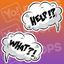 Speech Bubble Prop – “Help!? / What?!"