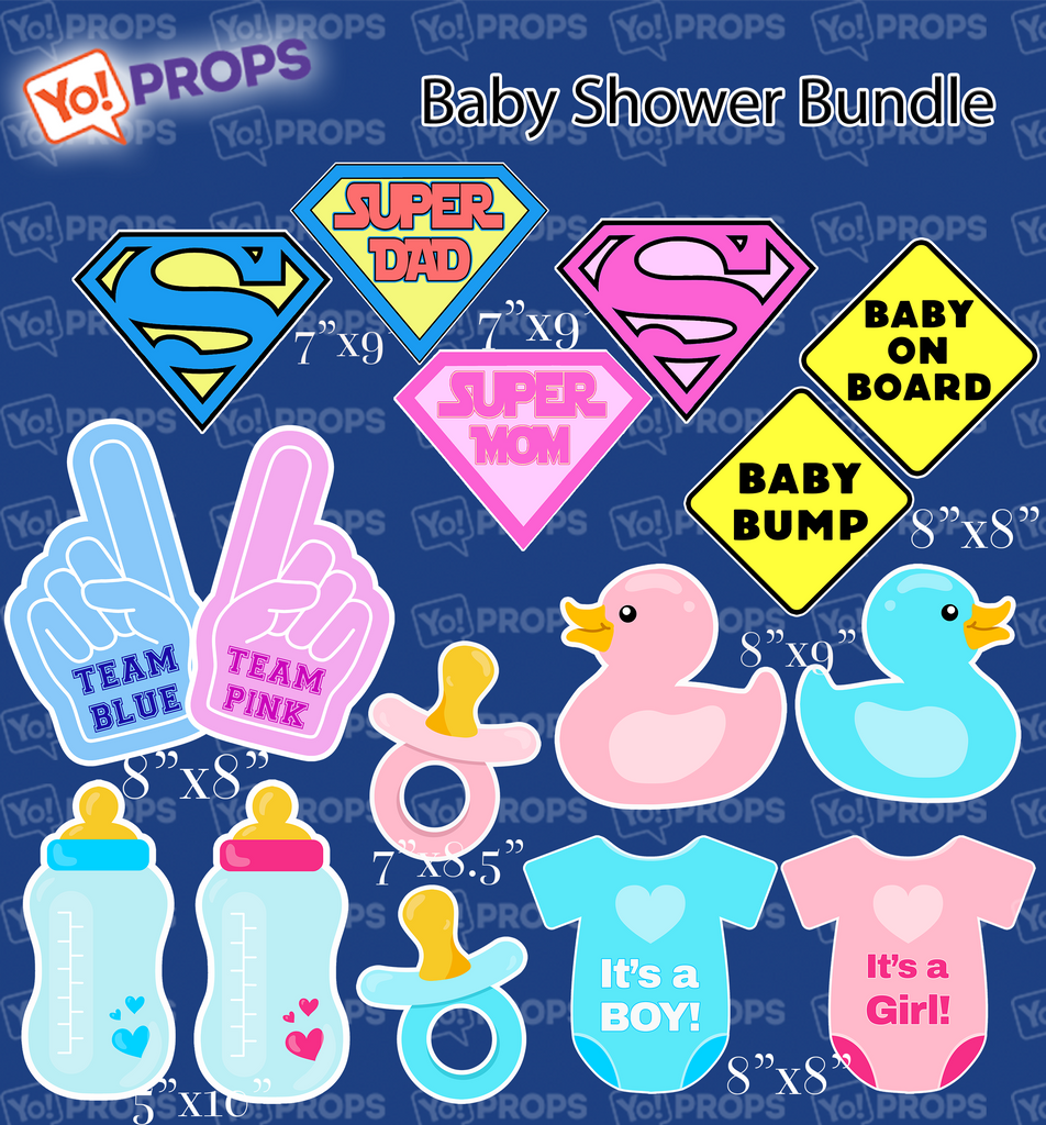 Baby Shower Bundle of (8)