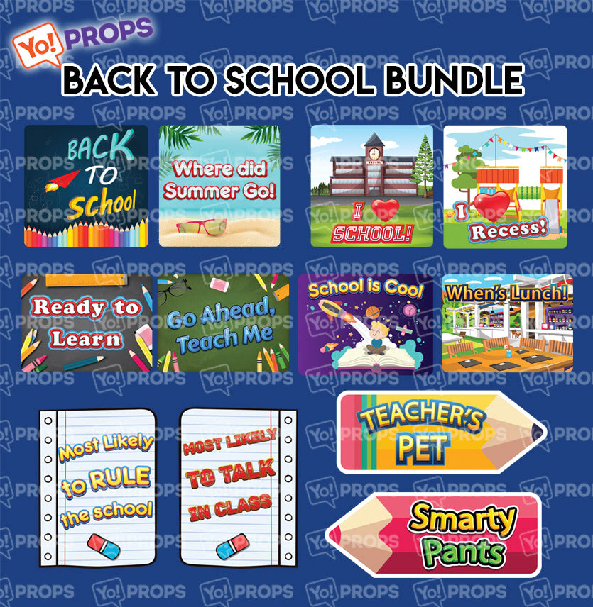 A Set Of (6) Signs – Back to School Bundle