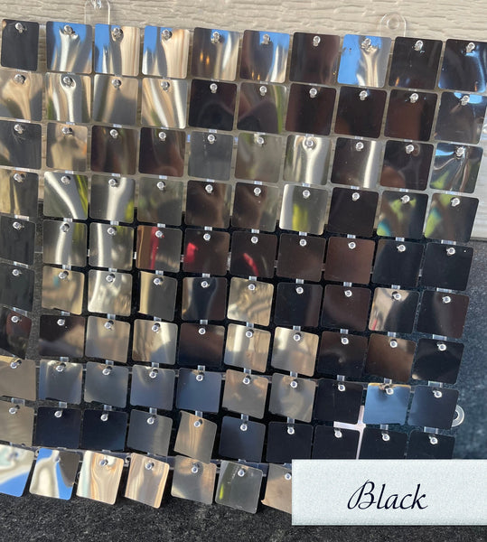 Black Shimmer Wall - FREE WORLDWIDE SHIPPING!!