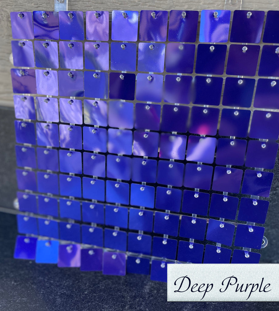 Deep Purple Shimmer Wall - FREE WORLDWIDE SHIPPING!!