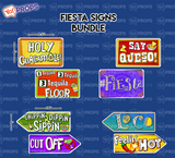A Set Of (4) Signs – The Fiesta Signs