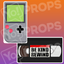 Retro Prop - Gameboy & VHS Tape Prop