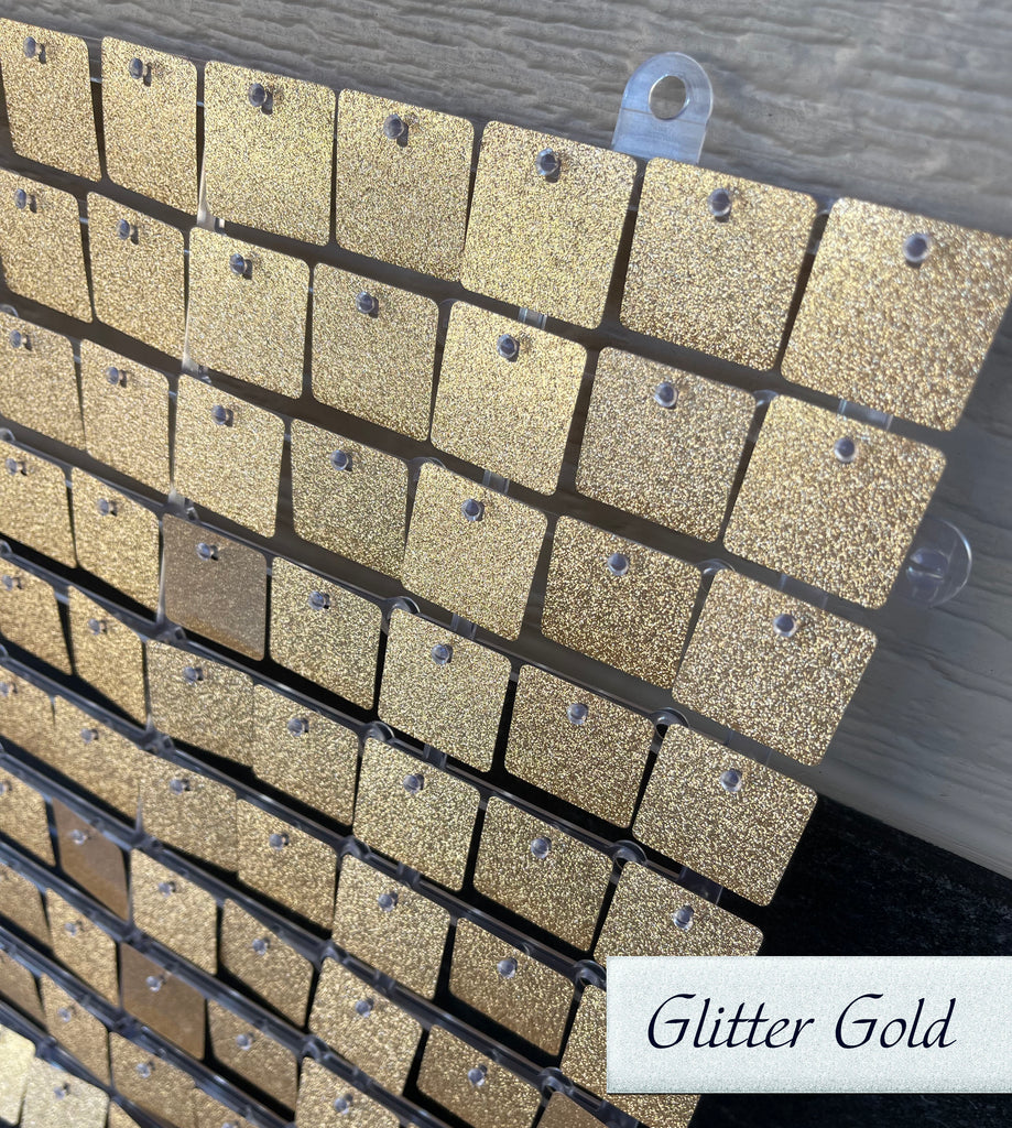 Glitter Gold Shimmer Wall - FREE WORLDWIDE SHIPPING!!