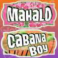 Luau Prop – “Mahalo / Cabana Boy”
