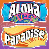 Luau Prop – “Aloha / Paradise”