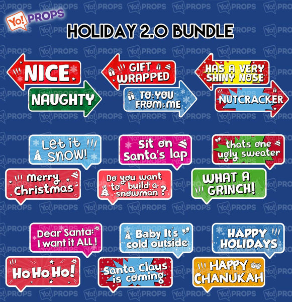 A Set of (9) Props – The Holiday/Christmas 2.0 Bundle