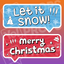 Holiday/Christmas 2.0 Prop - (Let it snow/Merry Christmas)